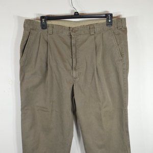 Haggar Men's Pants 40 x 31 Khakis Green pre-owned